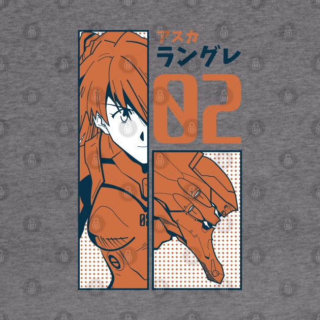 Asuka Evangelion by paisdelasmaquinas